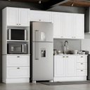 Ver imagem 1 de Cozinha Compacta Modulada 4 Peças 100% MDF com Torre Quente Americana
