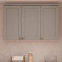 Ver imagem 1 de Armário de Cozinha Genialflex Iluminata Aereo Branco Fendi