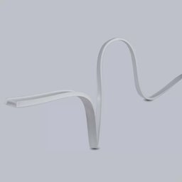 Perfil Embutir Flexível Silicone 5m P/ Fita de Led 25x10mm - 4