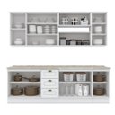 Ver imagem 2 de Cozinha Completa Modulada 7 Peças Americana Branco