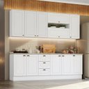 Ver imagem 1 de Cozinha Completa Modulada 7 Peças Americana Branco