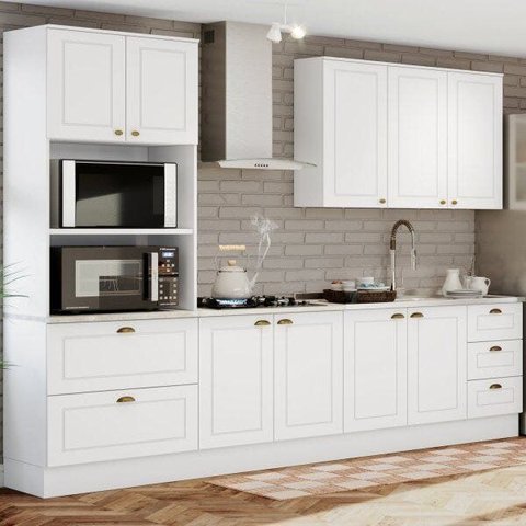 Cozinha Completa 4 Peças com Aéreo Americana 