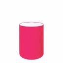 Ver imagem 1 de Cúpula Abajur e Luminária em Tecido Cilíndrica Vivare Cp-8002 Ø13x30cm - Bocal Europeu - Rosa Pink