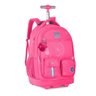 Mochila Carrinho Rebecca Bonbon com Garrafa Térmica Kit Escola - 2