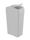 Ver imagem 2 de Lixeira Tampa Basculante 8 Litros Cor:branco