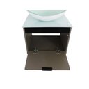 Ver imagem 4 de Gabinete Armário Banheiro 40cm Cuba Oval Branca