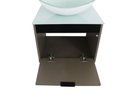 Ver imagem 4 de Gabinete Armário Banheiro 40cm Cuba Oval Branca