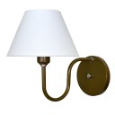 Ver imagem 1 de Arandela Colonial Americana Cúpula Plástico 2 Unidades - Soquete E-27 – Abf Luminárias:dourado