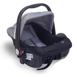 Cadeirinha Bebê Conforto Baby Style Cinza Urban 0 a 13kg Cadeira para Auto Assento com Cinto de Segu - 1