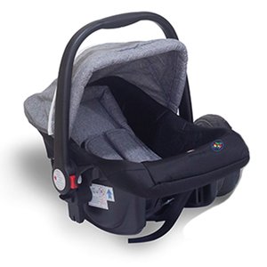 Cadeirinha Bebê Conforto Baby Style Cinza Urban 0 a 13kg Cadeira para Auto Assento com Cinto de Segu