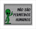 Ver imagem 1 de Tapete Capacho Não São Permitidos Humanos