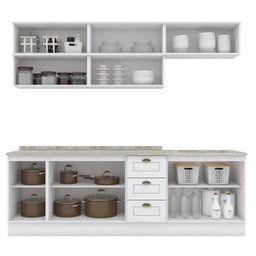 Cozinha Completa 8 Peças Americana  - 2