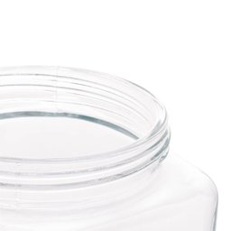 Conjunto Pote de Vidro Tampa Metal Rose Gold 800ml e 1,7l Gastro Lyor Porta Mantimentos - 7