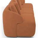 Ver imagem 7 de Sofá 3 Lugares para Sala de Estar Living 228cm Arlo F04 Bouclê Terracota - Lyam Decor
