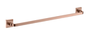 Ver mais imagens de Kit De Acessório Quadrado Em Latão Rose Gold Fosco Para Banheiro 4 Peças HB-AK002RF Harmony Kit De A