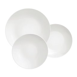 Jogo de Pratos de Porcelana 12 Peças Sophia Tramontina Sophia 12 Peças - 1