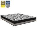 Ver imagem 3 de Colchão Casal Ortobom Iso Dupla-Face 138X188X20 Interior Eps Espumas D28 E D33 Pró Aditivadas De Alta Perfor
