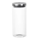 Ver imagem 1 de Pote de Vidro com Tampa em Inox Redondo 14l 22x10cm