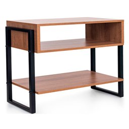 Mesa de Cabeceira Industrial Mel 63 x 50 x 30 cm - 1 Mesa de Cabeceira Industrial Mel 63 x 50 x 30 cm - 1