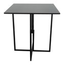 Ver imagem 3 de Mesa Prime 4 Cadeiras Quadrada BF Decor Prime Compacta Preto/Preto
