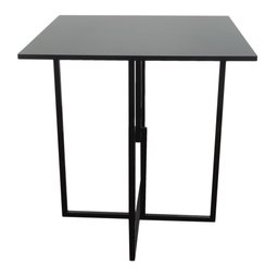 Mesa Prime 4 Cadeiras Quadrada BF Decor Prime Compacta Preto/Preto - 3
