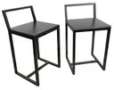 Ver imagem 4 de Mesa Prime 4 Cadeiras Quadrada BF Decor Prime Compacta Preto/Preto