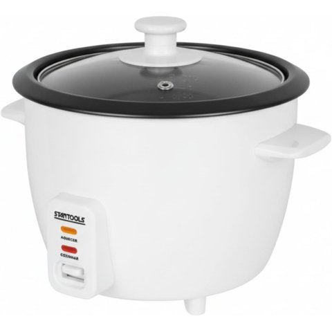 Panela Elétrica 1,3l 127v - 400w Tampa de Vidro Saída de Vapor Função Aquecimento Rev. Antiaderente
