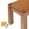 Conjunto Mesa com 2 Bancos e Buffet Madeira Maciça Primavera Cabecasa MadeiraMadeira - 10