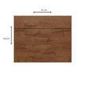 Ver imagem 5 de Cabeceira para Cama de Solteiro San Marino - Móveis Mademarcs Brauna