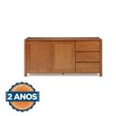 Ver imagem 4 de Conjunto Rack e Buffet Madeira Maciça Primavera CabeCasa MadeiraOriginals