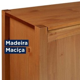 Conjunto Rack e Buffet Madeira Maciça Primavera Cabecasa Madeiramadeira - 7