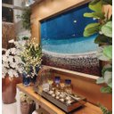 Ver imagem 4 de Bandeja Espelhada Bronze Grande Decoração Luxo 60x30