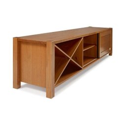 Conjunto Rack e Cristaleira Madeira Maciça Primavera Cabecasa Madeiramadeira - 11