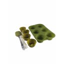 Ver imagem 4 de Kit Conjunto Forma de Silicone Bolo Saco Confeiteiro Bicos