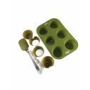Ver imagem 2 de Kit Conjunto Forma de Silicone Bolo Saco Confeiteiro Bicos