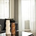 Ver imagem 7 de Vasos de Cerâmica Contorno para Decoração Bege e Marrom Petra