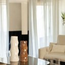 Ver imagem 6 de Vasos de Cerâmica Contorno para Decoração Bege e Marrom Petra