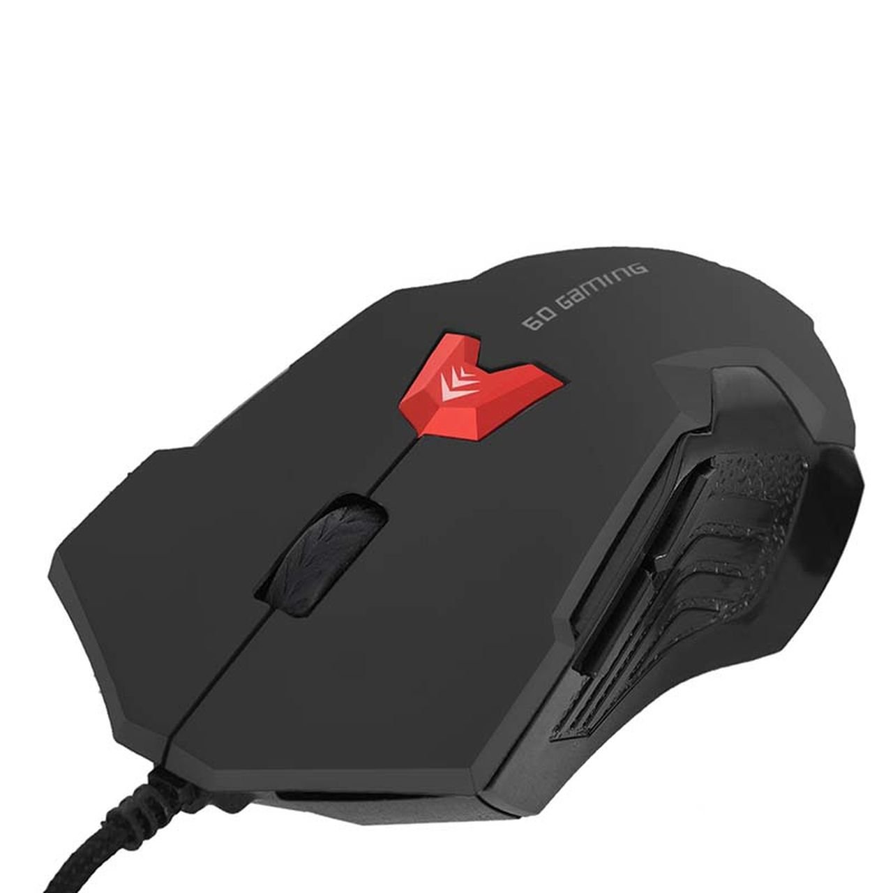 Mouse Gamer Bright 0462 2400dpi Usb 6 Botões - Preto - 1