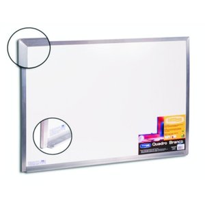 Quadro Branco 40x30 - Moldura em Alumínio