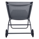 Ver imagem 4 de Espreguiçadeira Chaise Outdoor Externa Tamandaré Rivatti em Aluminio Tela Mesh Grafite com
