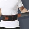 Cinta Cervical Lombar Auto Aquecedora Magnetica Turmalina Suporte Coluna Postura Cintura - 3