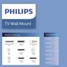 Suporte Parede VESA TV Monitor 26 a 55 Pol Preto Philips - 4