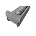Ver imagem 3 de Sofá New 2 Lugares Linho Cinza Grafite 1.60m para Sala Bz Home Decor
