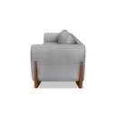 Ver imagem 6 de Sofá New 2 Lugares Linho Cinza Grafite 1.60m para Sala Bz Home Decor