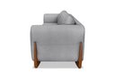 Ver imagem 6 de Sofá New 2 Lugares Linho Cinza Grafite 1.60m para Sala Bz Home Decor