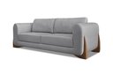 Ver imagem 4 de Sofá New 2 Lugares Linho Cinza Grafite 1.60m para Sala Bz Home Decor