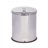 Lixeira Inox para Banheiro Cozinha Balcao 5 Litros com Tampa - 1