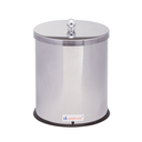 Ver imagem 1 de Lixeira Inox para Banheiro Cozinha Balcao 5 Litros com Tampa