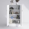 Armário Multiuso Organizador Lavanderia 2 Portas Smart Branco AJL STORE Armario Multiuso - 6