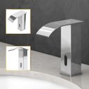 Ver imagem 1 de Torneira de Banheiro Sensor Automático New York Cromada 100% Metal Premium Goldenx